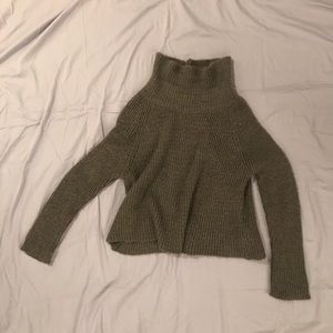 Gray Urban Outfitters mock neck sweater